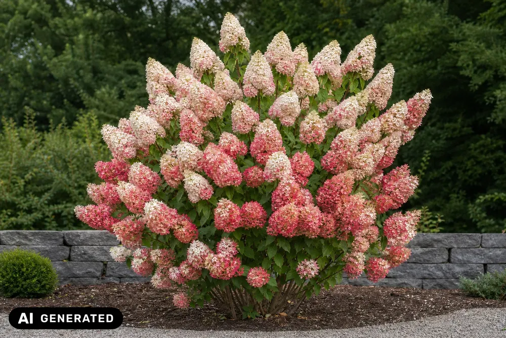 Rispenhortensie 'Vanille-Fraise' – Hydrangea paniculata 'Vanille-Fraise', Bild 2