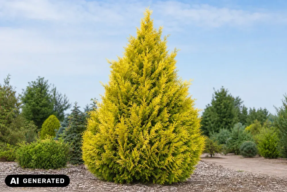 Gelbe Lawsons Scheinzypresse 'Stardust' – Chamaecyparis lawsoniana 'Stardust'