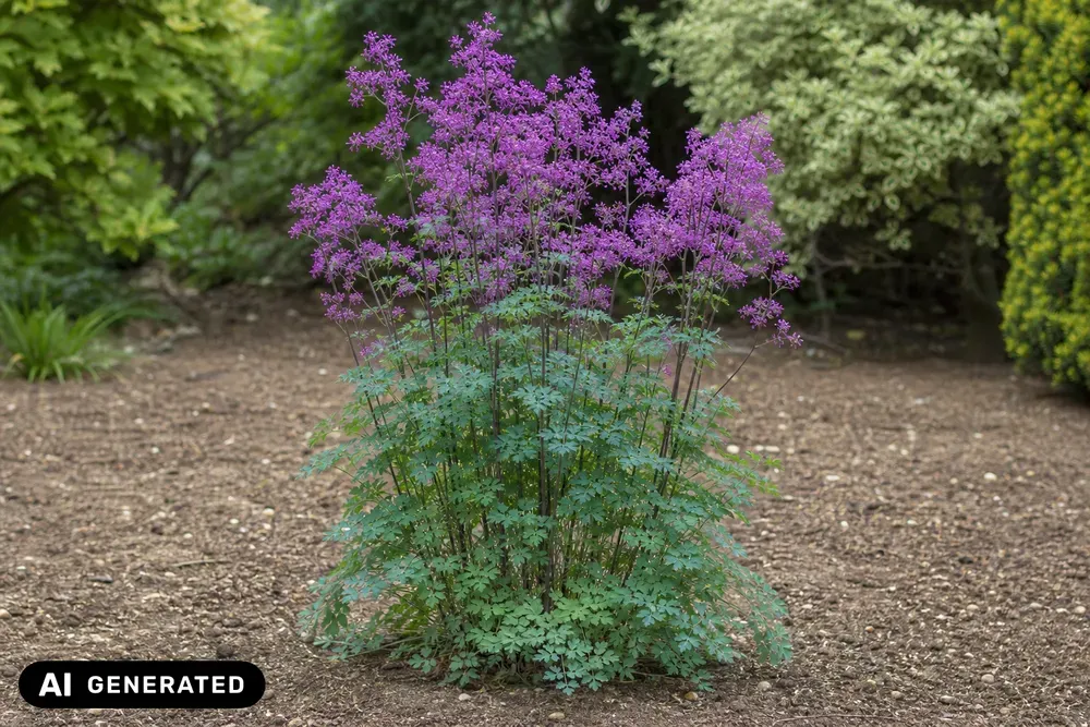 Akeleiblättrige Wiesenraute 'Thundercloud' – Thalictrum aquilegiifolium 'Thundercloud'