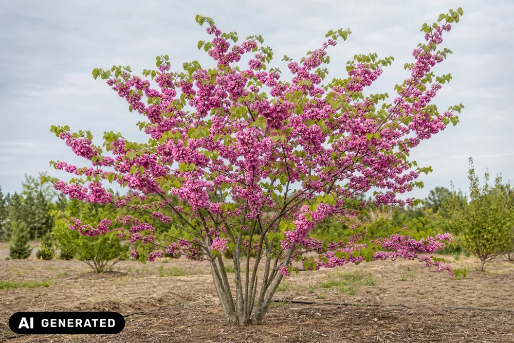 Amerikanischer Judasbaum 'Pink Pom Poms' – Cercis canadensis 'Pink Pom Poms'