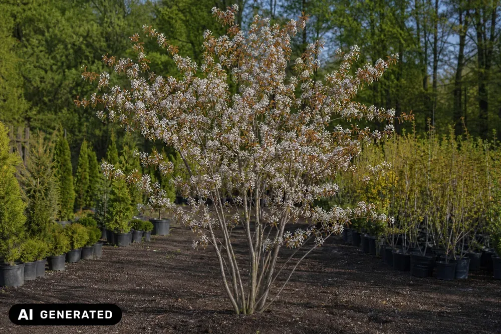 Kupfer-Felsenbirne – Amelanchier lamarckii, Bild 2
