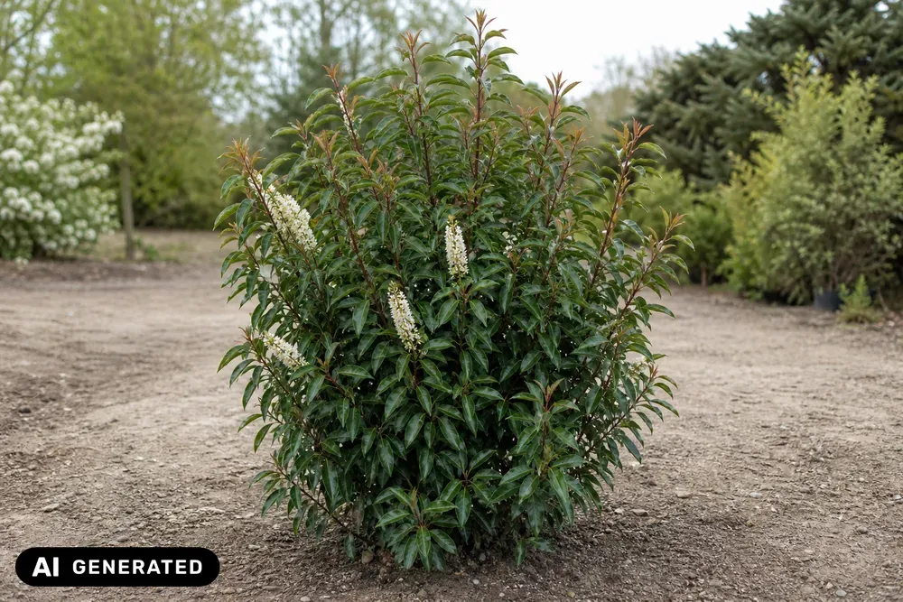 Portugiesischer Kirschlorbeer 'Brenelia' – Prunus lusitanica 'Brenelia'