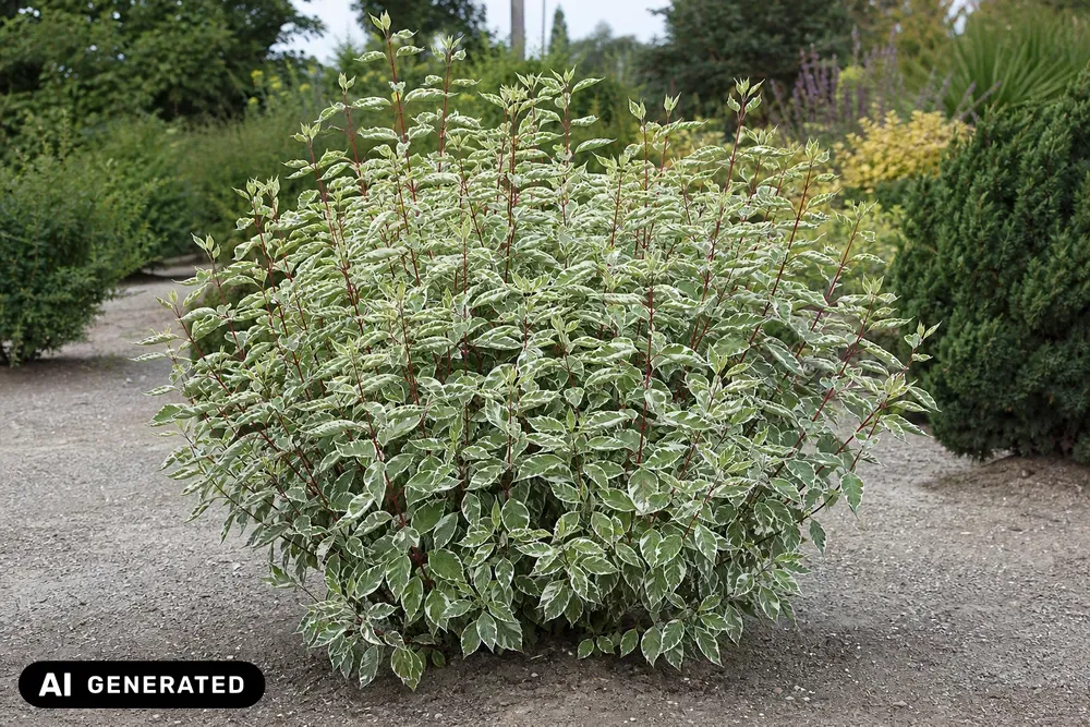 Weißbunter Hartriegel 'Elegantissima' – Cornus alba 'Elegantissima'