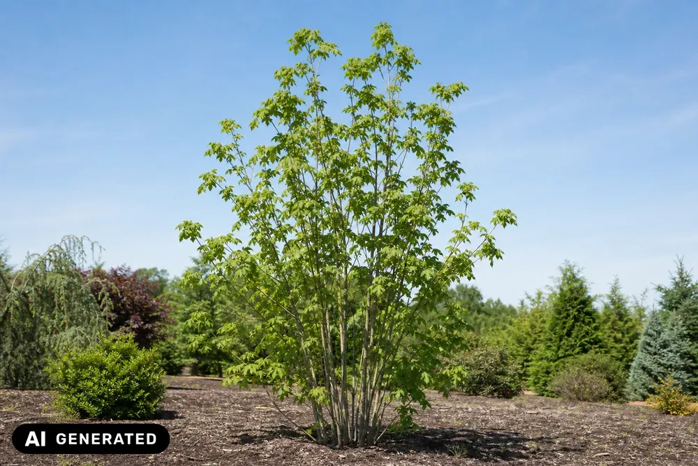 Amerikanischer Streifenahorn – Acer pensylvanicum, Bild 2