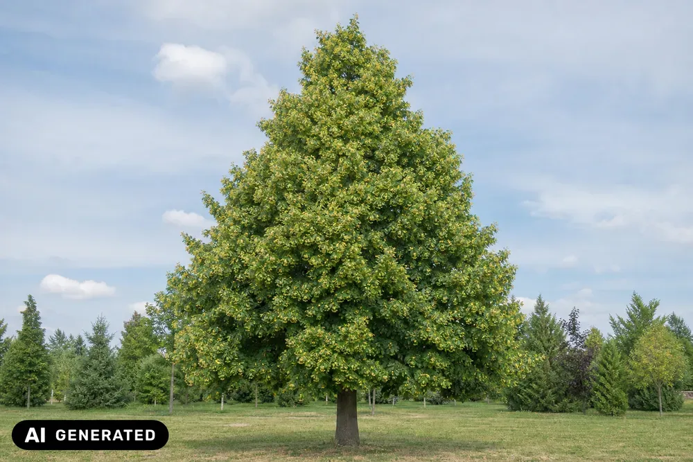 Winter-Linde in Schirmform – Tilia cordata, Bild 4