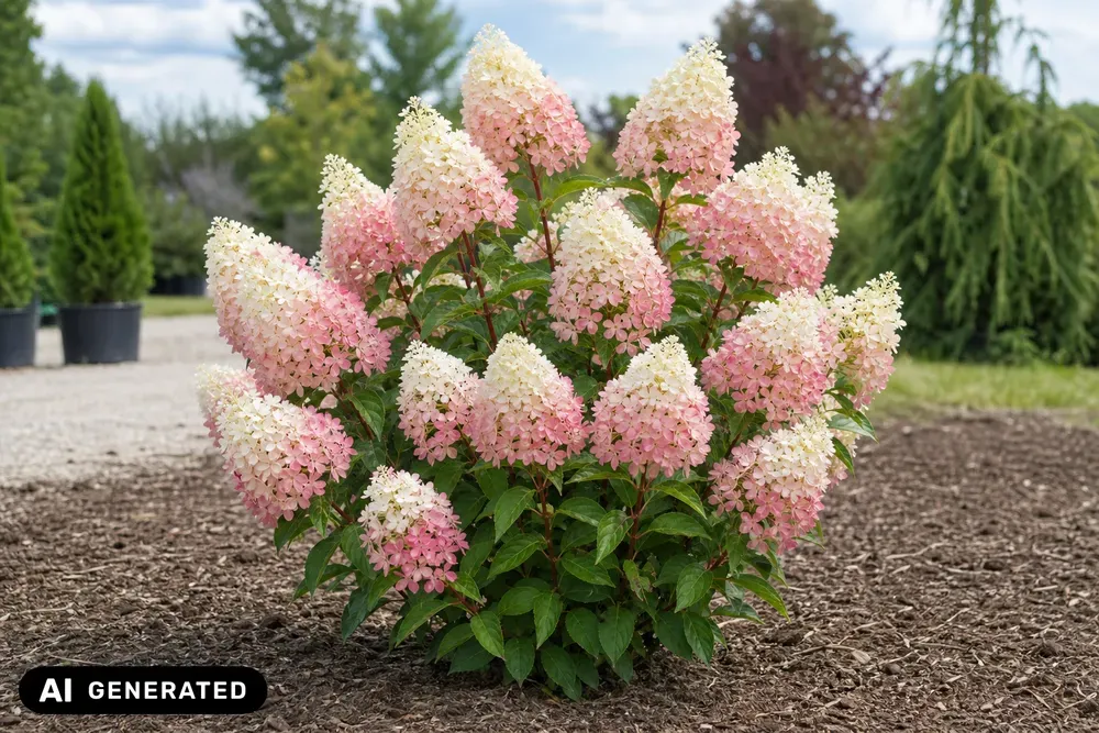 Rispen-Hortensie 'Candlelight' – Hydrangea paniculata 'Candlelight'