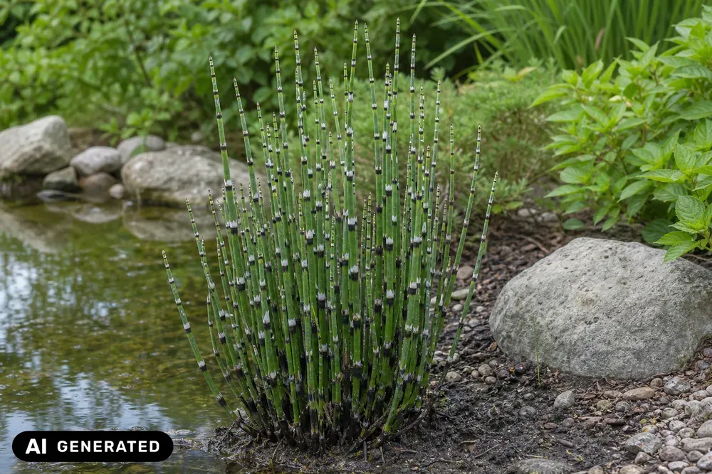 Bunter Schachtelhalm – Equisetum variegatum