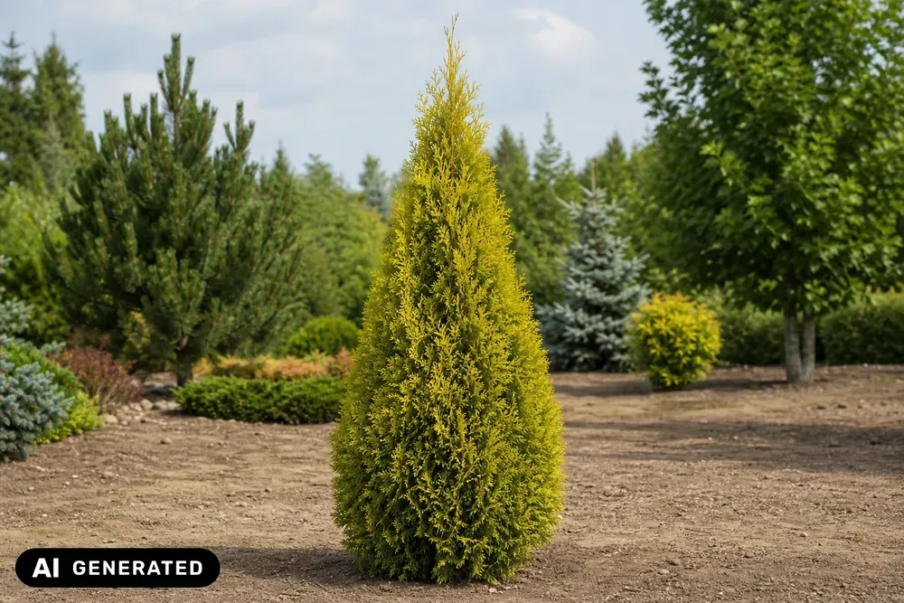 Abendländischer Lebensbaum 'Golden Smaragd' – Thuja occidentalis 'Golden Smaragd'