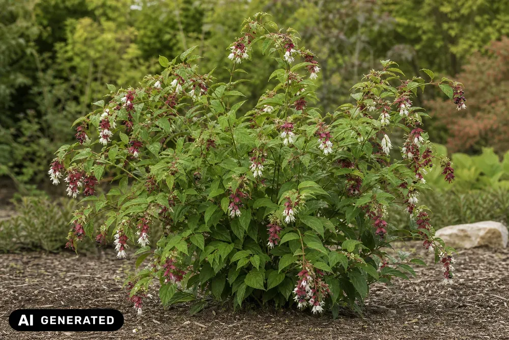 Karamellstrauch 'Little Lanterns' – Leycesteria formosa 'Little Lanterns'