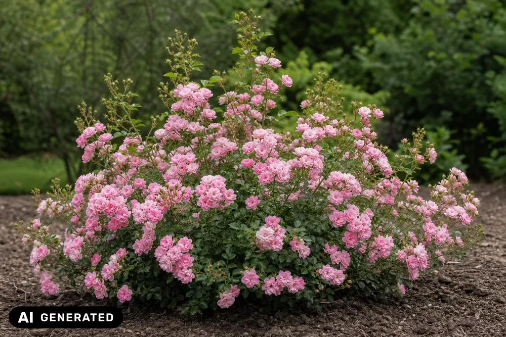 Bodendeckerrose 'The Fairy' als Stämmchen – Rosa 'The Fairy', Bild 2