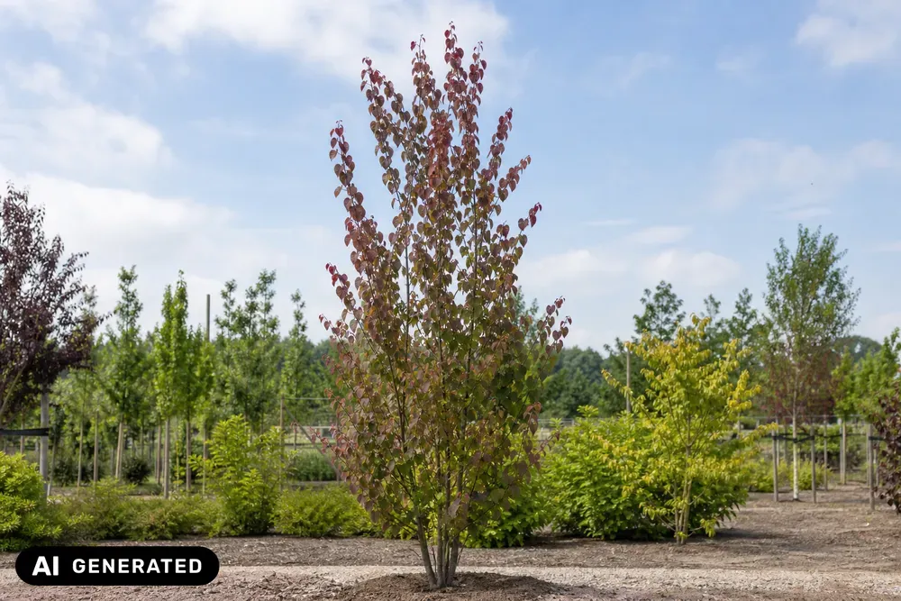 Katsurabaum 'Rotfuchs' – Cercidiphyllum japonicum 'Rotfuchs', Bild 2