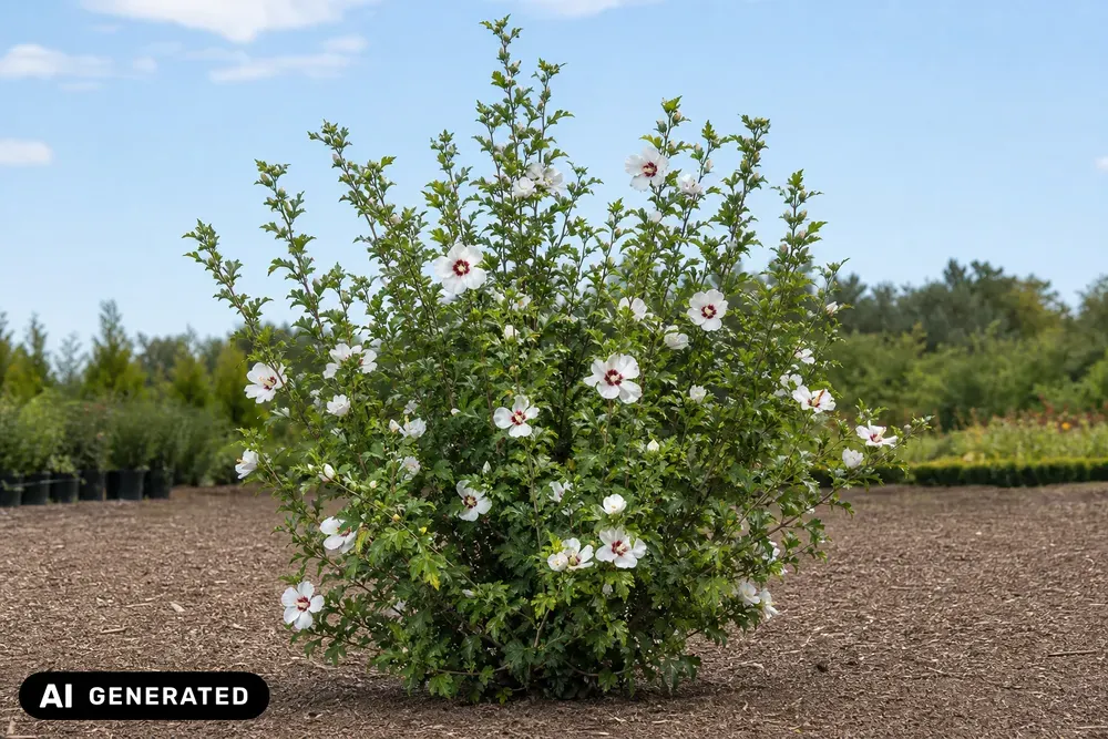 Garten-Eibisch 'Monstrosus' – Hibiscus syriacus 'Monstrosus'
