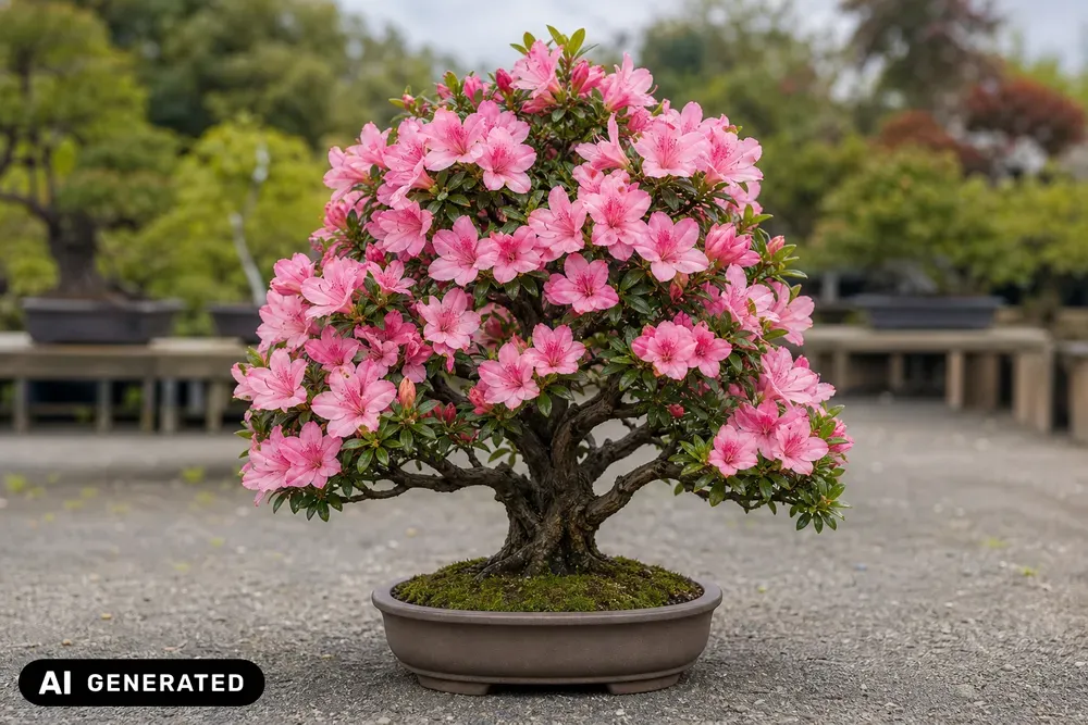 Japanische Azalee 'Dorothy Hayden' – Rhododendron obtusum 'Dorothy Hayden', Bild 2