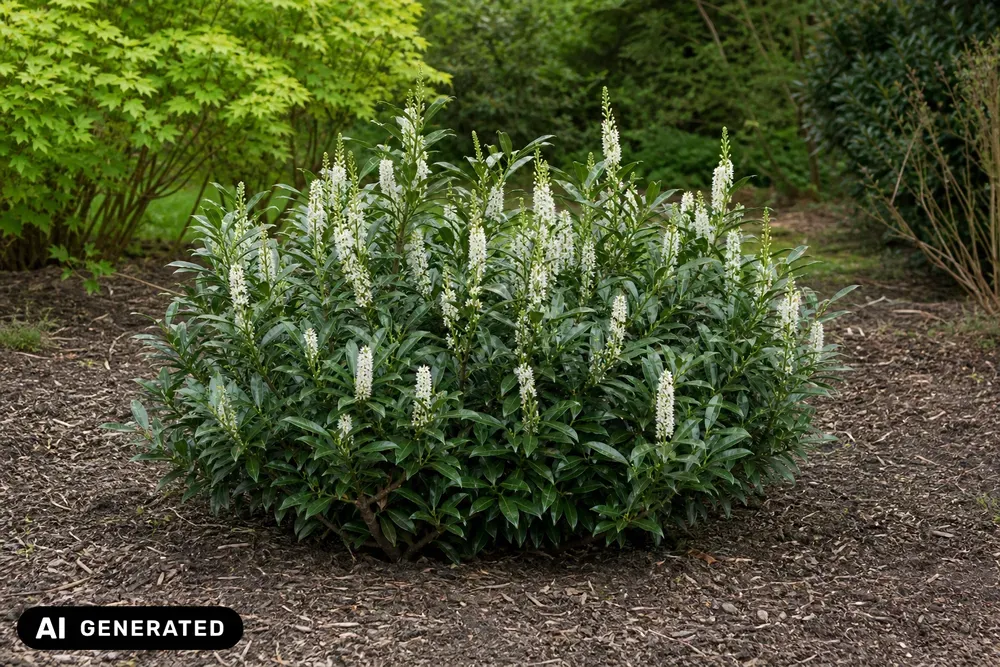 Breitwachsende Lorbeerkirsche 'Otto Luyken' – Prunus laurocerasus 'Otto Luyken', Bild 2