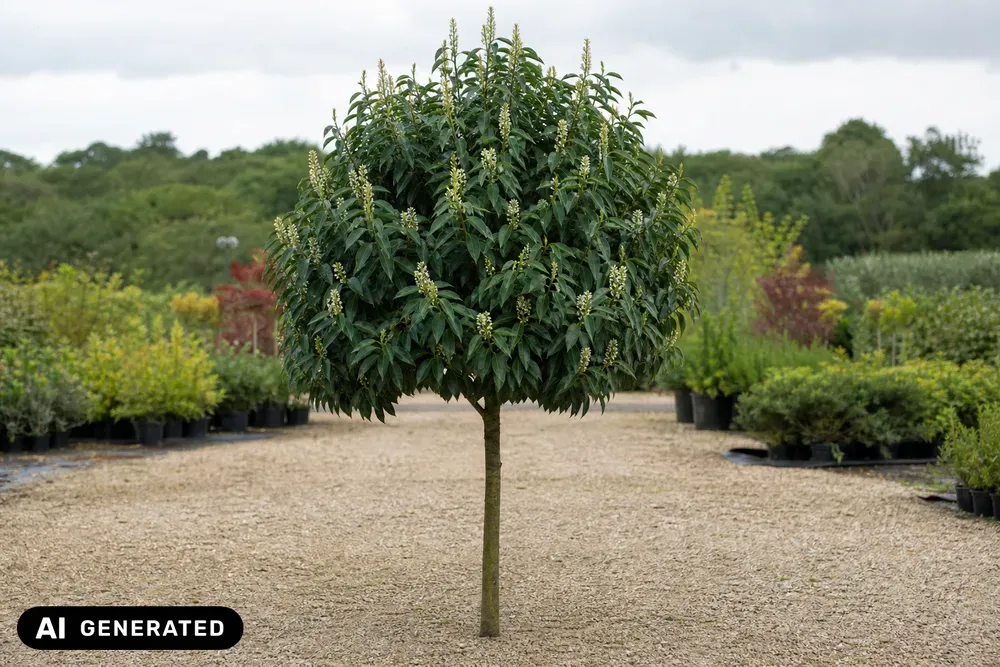 Portugiesische Lorbeerkirsche 'Angustifolia' – Prunus lusitanica 'Angustifolia', Bild 3