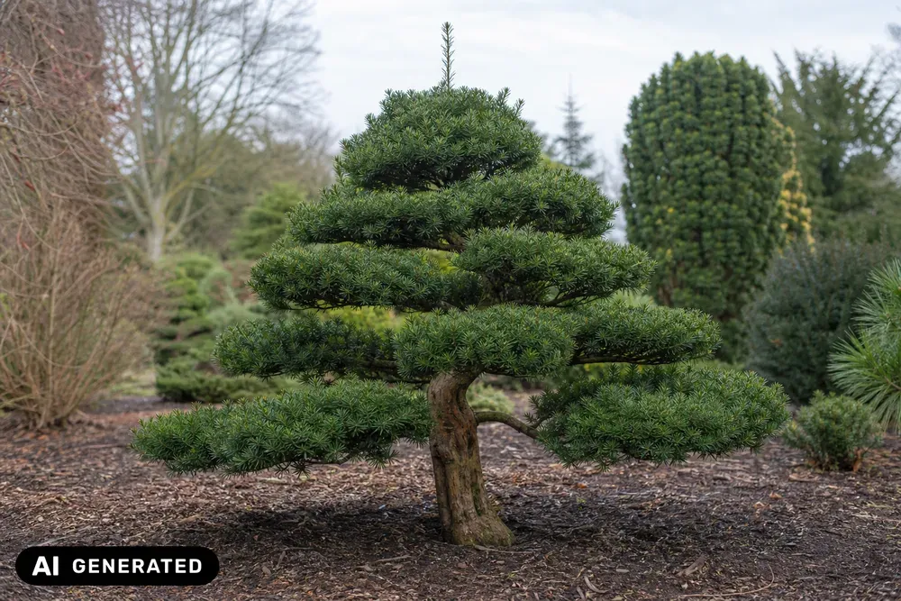 Zwerg-Japanische Eibe 'Nana' – Taxus cuspidata 'Nana', Bild 2