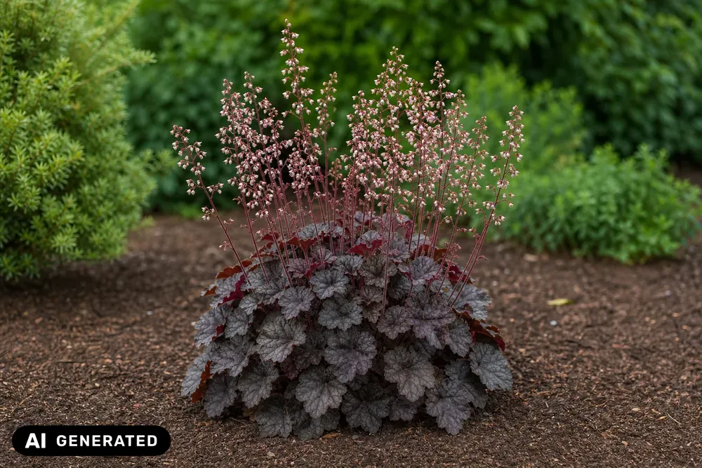 Purpurglöckchen 'Americano' – Heuchera × cultorum 'Americano'