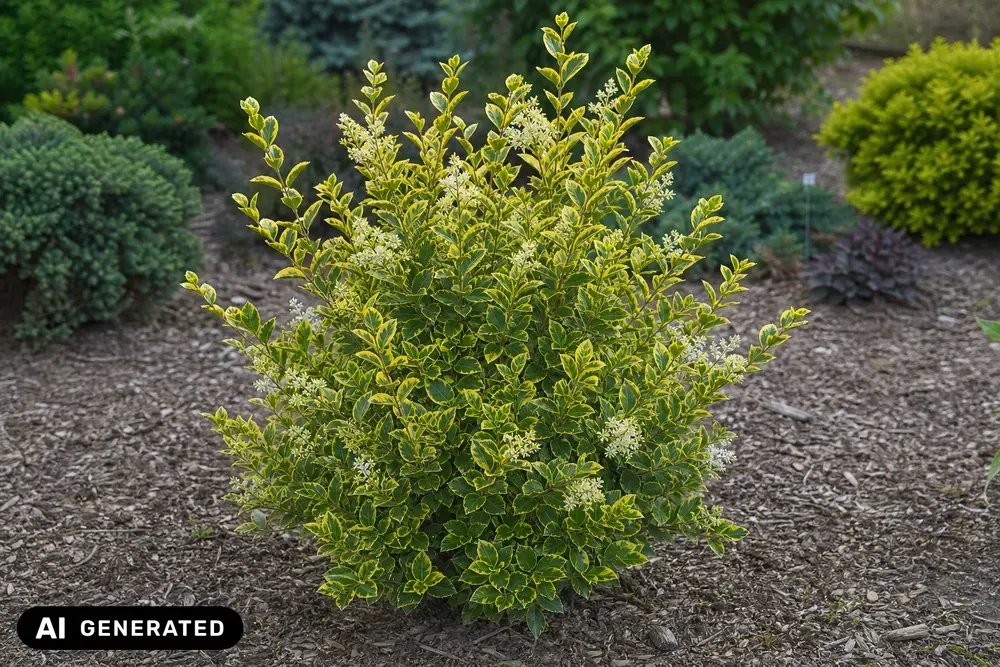 Goldliguster 'Aureum' – Ligustrum ovalifolium 'Aureum', Bild 2