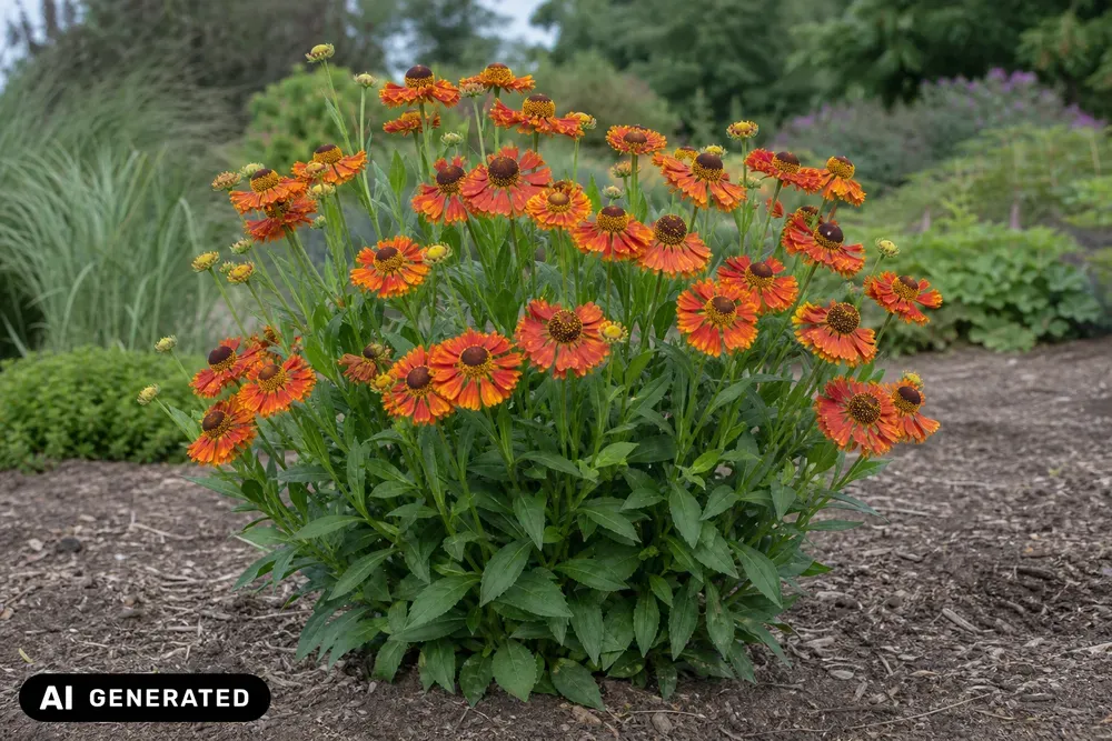 Sonnenbraut 'Mien Ruys' – Helenium × cultorum 'Mien Ruys'