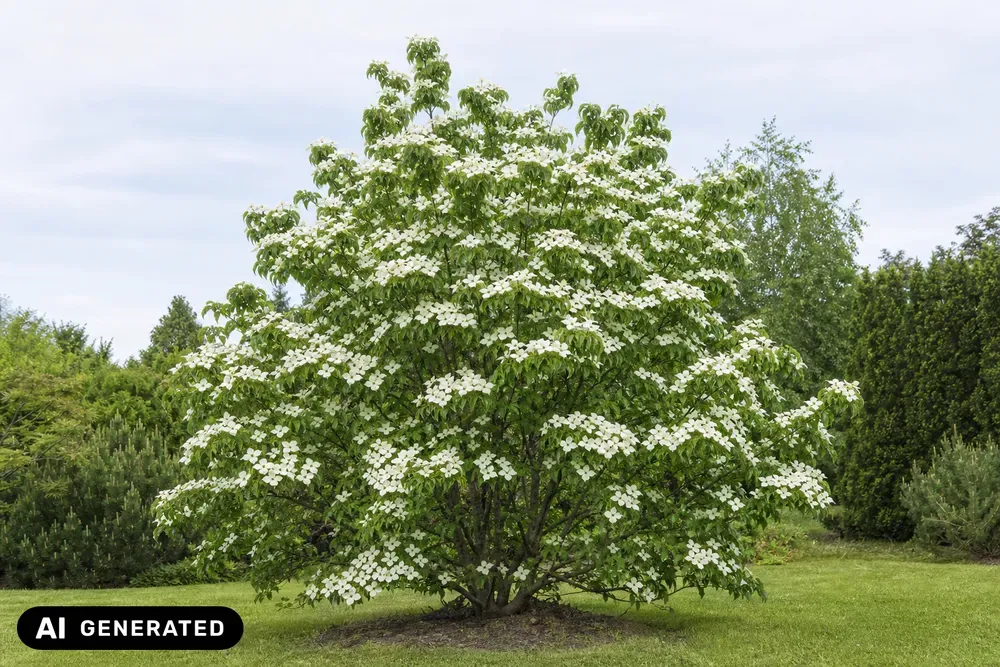 Chinesischer Blumen-Hartriegel 'Wieting's Select' – Cornus kousa var. chinensis 'Wieting's Select', Bild 2