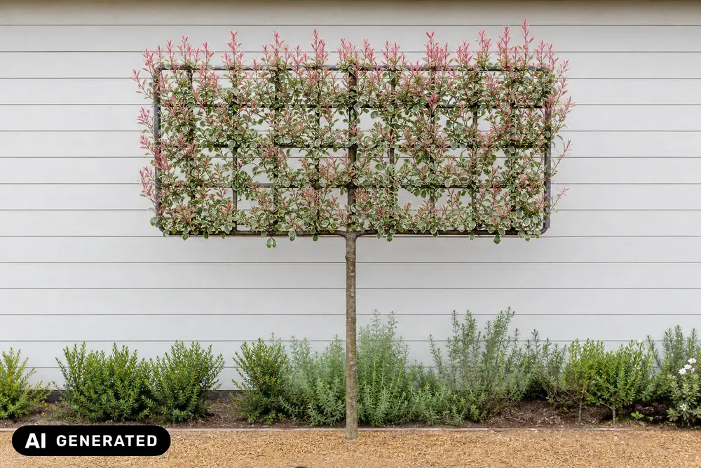 Glanzmispel 'Pink Marble' – Photinia × fraseri 'Pink Marble', Bild 3
