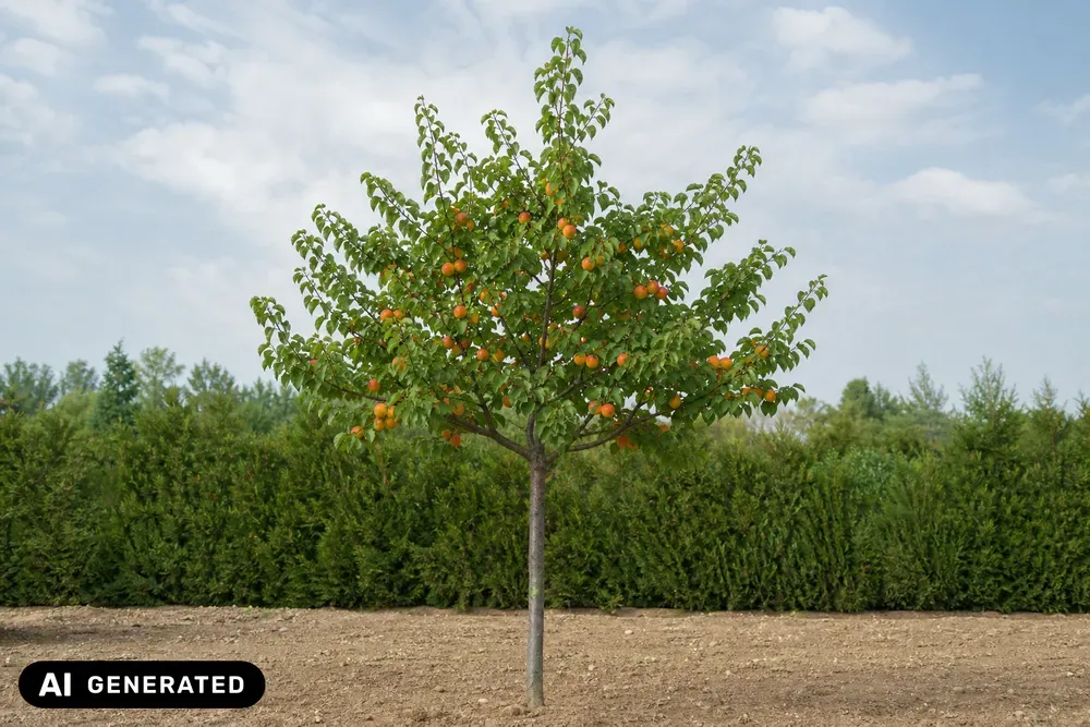 Aprikose 'Ungarische Beste' – Prunus armeniaca 'Ungarische Beste', Bild 2