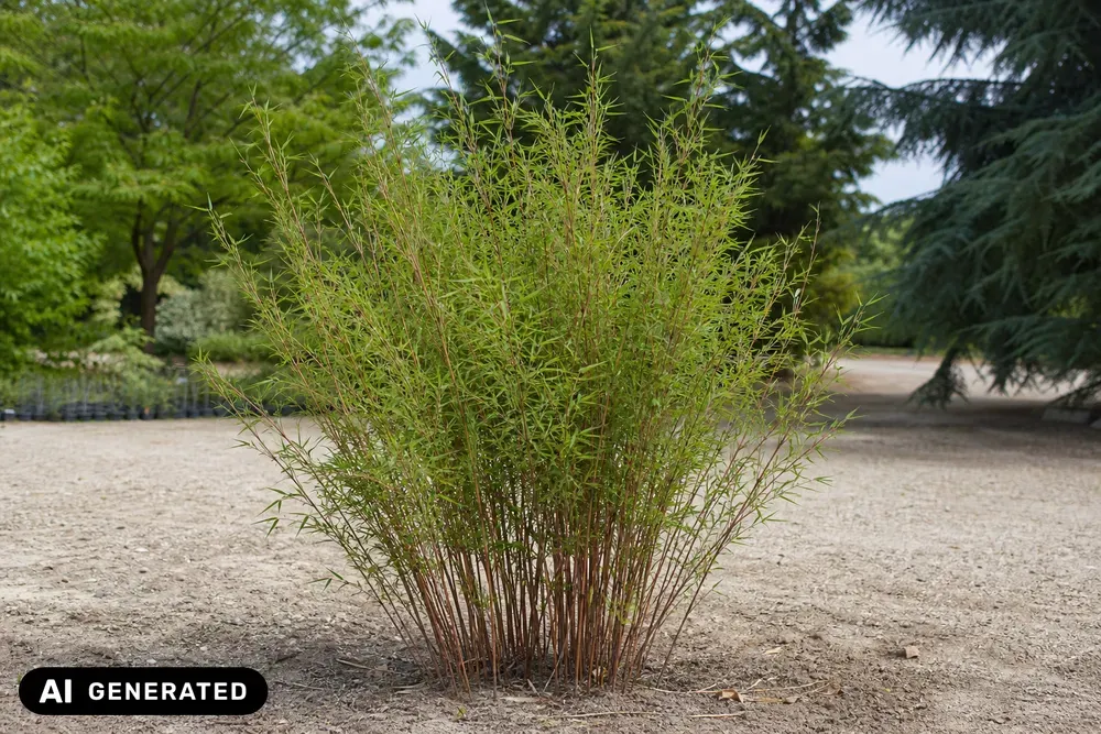 Glanz-Schirmbambus 'Volcano' – Fargesia nitida 'Volcano'