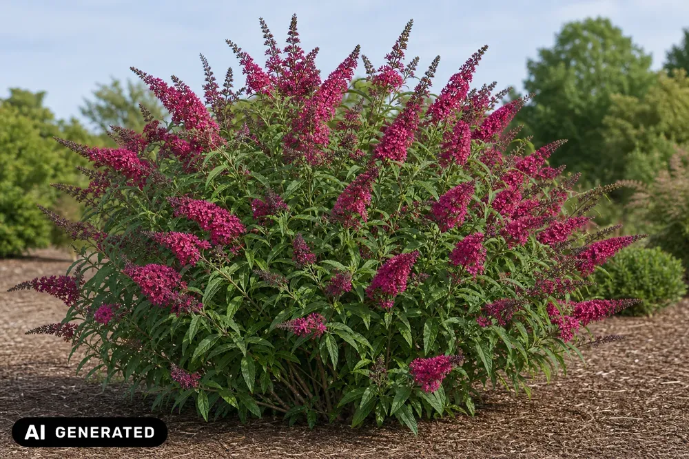 Sommerflieder 'Butterfly Candy Little Ruby' – Buddleja davidii 'Butterfly Candy Little Ruby'