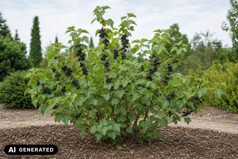 Jostabeere – Ribes × nidigrolaria, Bild 2