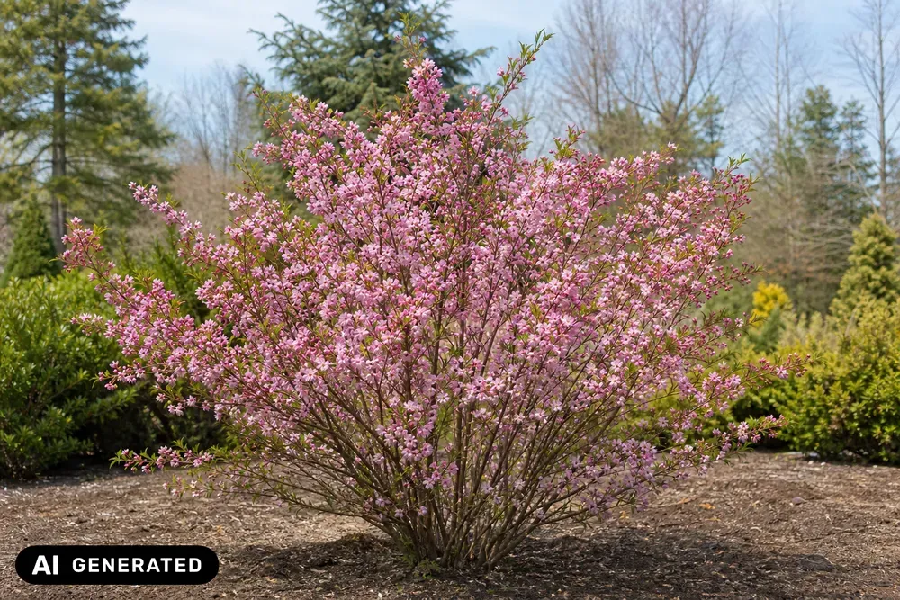 Kurilen-Kirsche 'Ruby' – Prunus kurilensis 'Ruby'