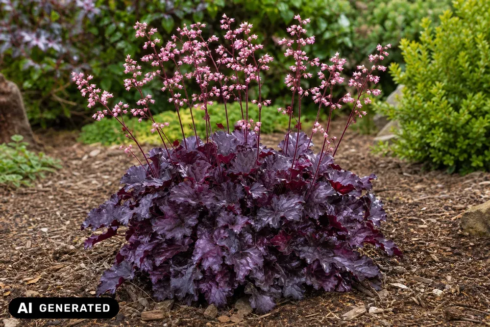 Garten-Purpurglöckchen 'Forever Purple' – Heuchera × cultorum 'Forever Purple'