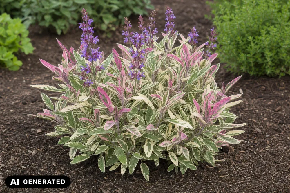 Dreifarbiger Salbei 'Tricolor' – Salvia officinalis 'Tricolor'