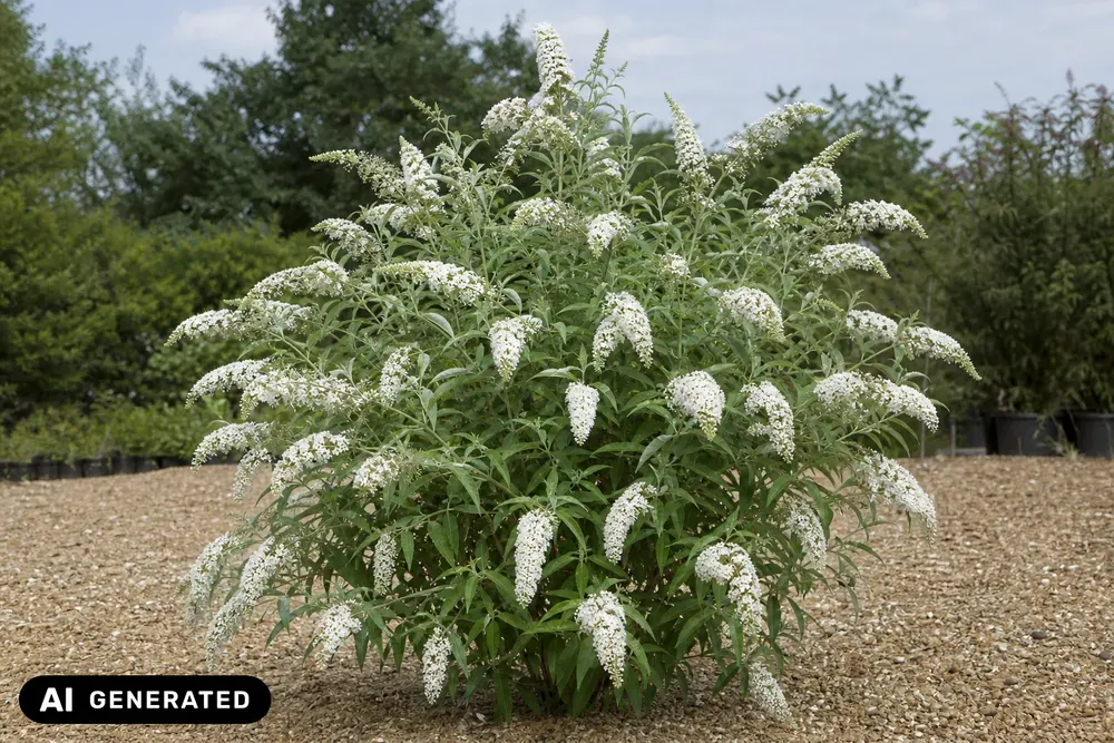 Sommerflieder 'White Profusion' – Buddleja davidii 'White Profusion', Bild 2