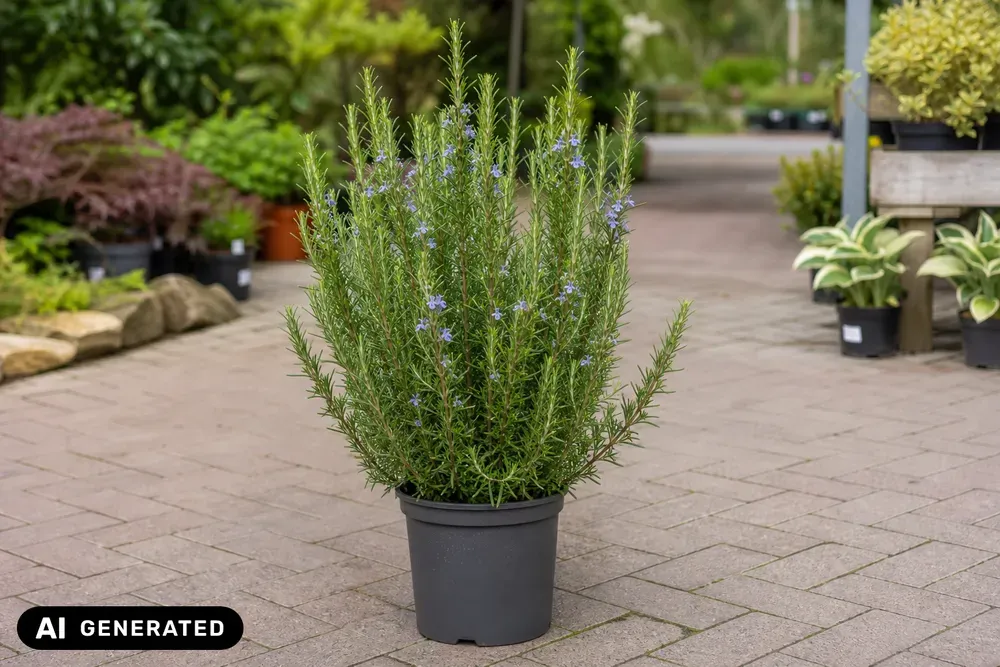 Aufrechter Rosmarin 'Miss Jessopp's Upright' – Rosmarinus officinalis 'Miss Jessopp's Upright'