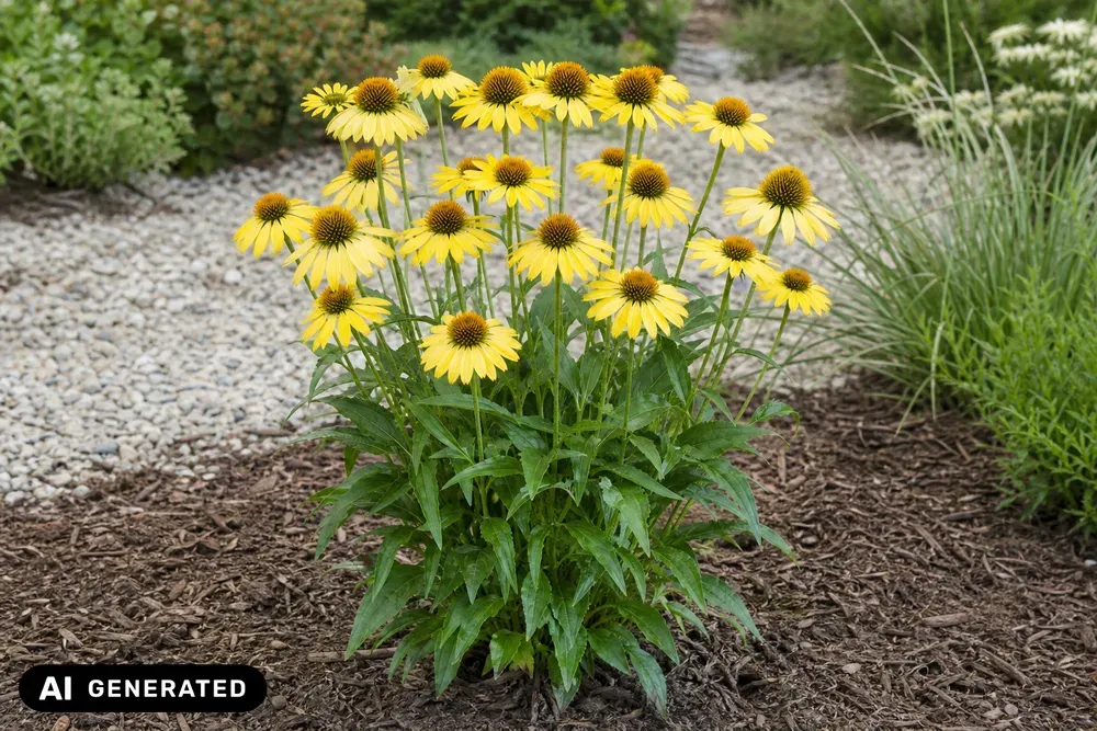 Purpur-Sonnenhut 'Sombrero Lemon Yellow' – Echinacea purpurea 'Sombrero Lemon Yellow'