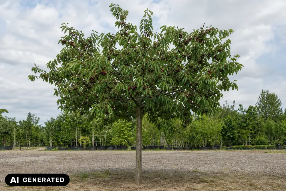 Süßkirsche 'Hedelfinger Riesenkirsche' – Prunus avium 'Hedelfinger Riesenkirsche', Bild 2