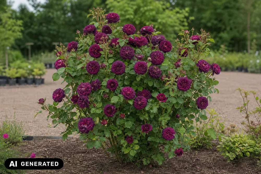 Strauchrose 'Soul' – Rosa 'Soul'