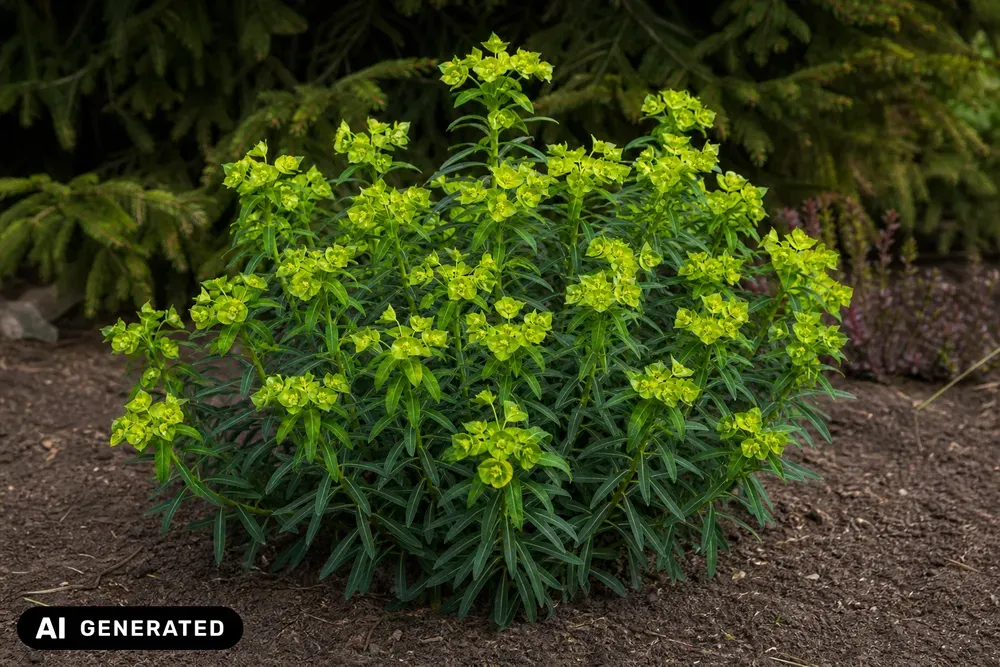 Balkan-Wolfsmilch – Euphorbia amygdaloides var. robbiae