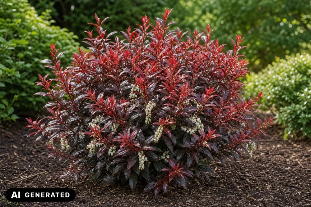 Japanische Traubenheide 'Burning Love' – Leucothoe keiskei 'Burning Love'