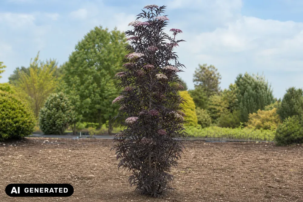 Säulen-Holunder 'Black Tower' – Sambucus nigra 'Black Tower'