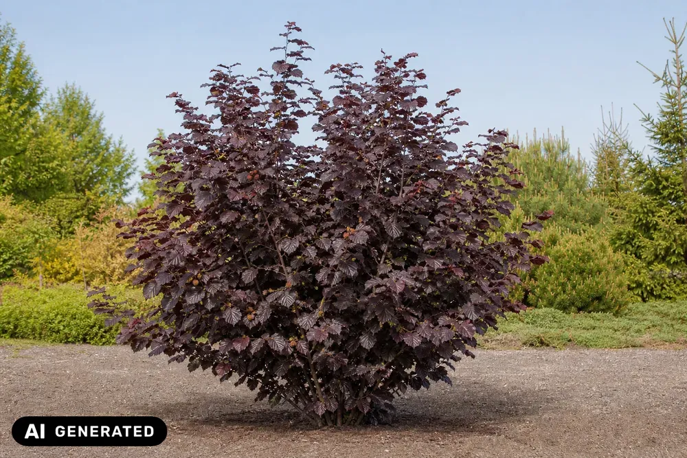 Rotblättrige Zellernuss – Corylus avellana 'Rotblättrige Zellernuss', Bild 2