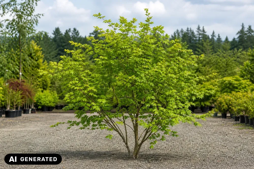 Weinblatt-Ahorn – Acer circinatum, Bild 2