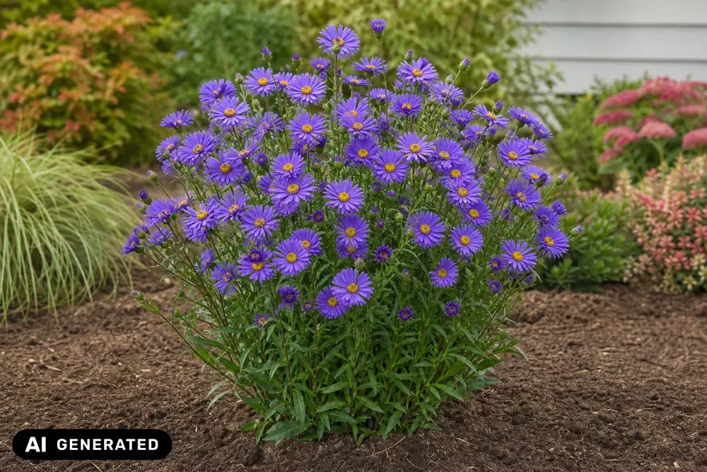 Garten-Aster 'JS Barts Blue Beauty' – Aster 'JS Barts Blue Beauty'