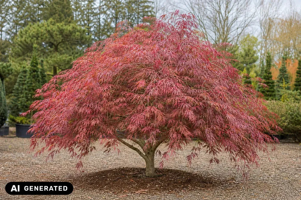 Fächer-Ahorn 'Oshu-shidare' – Acer palmatum 'Oshu-shidare'