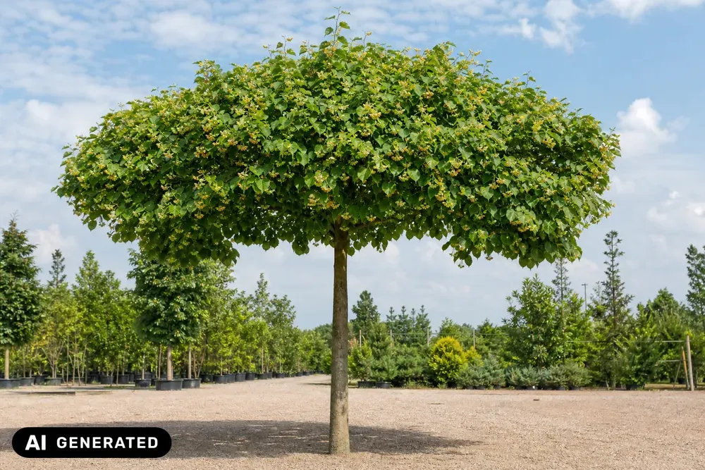 Winter-Linde in Schirmform – Tilia cordata