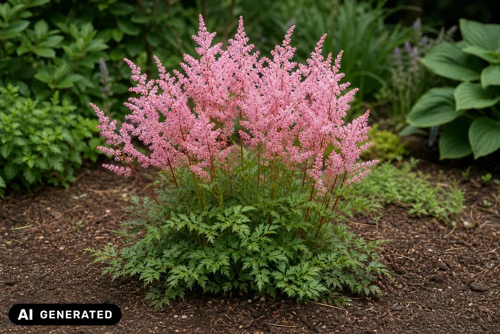 Kahle Prachtspiere 'Sprite' – Astilbe glaberrima 'Sprite'