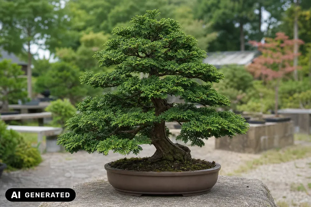 Hinoki-Scheinzypresse 'Nana Gracilis' – Chamaecyparis obtusa 'Nana Gracilis', Bild 4