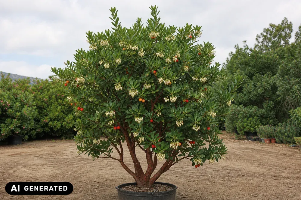 Westlicher Erdbeerbaum – Arbutus unedo