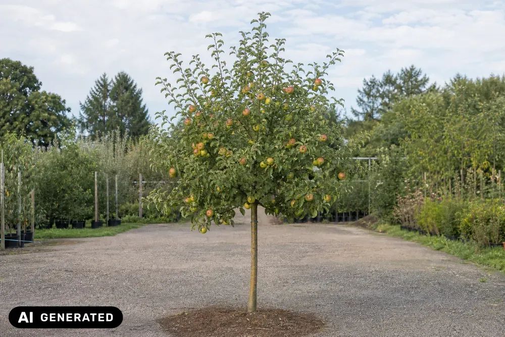 Apfel 'Rheinischer Krummstiel' – Malus domestica 'Rheinischer Krummstiel'