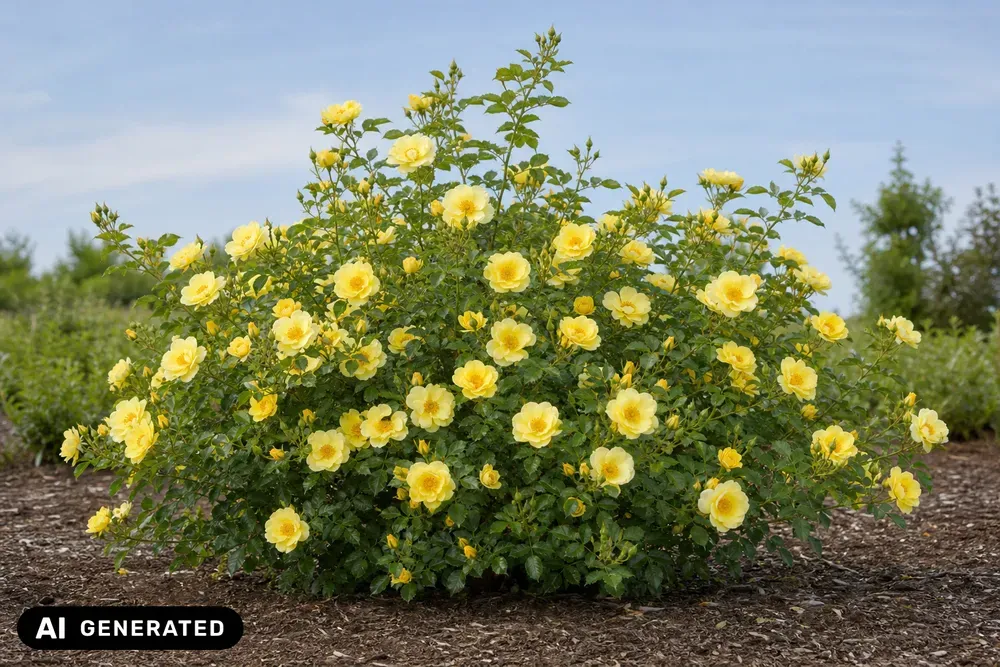 Bodendeckerrose 'Sunny Rose' – Rosa 'Sunny Rose'